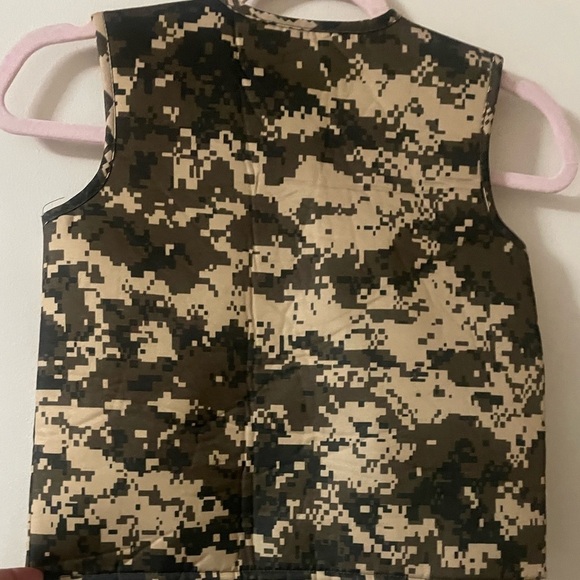 Child’s (Size 8) Spirit Costume Camouflage Utility Tactical Vest - Picture 6 of 10